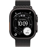 Apple Watch Ultra 3 GPS + Cellular - 49mm - Boîtier Black Titanium  - Bracelet Black Titanium Milanese Loop - Large