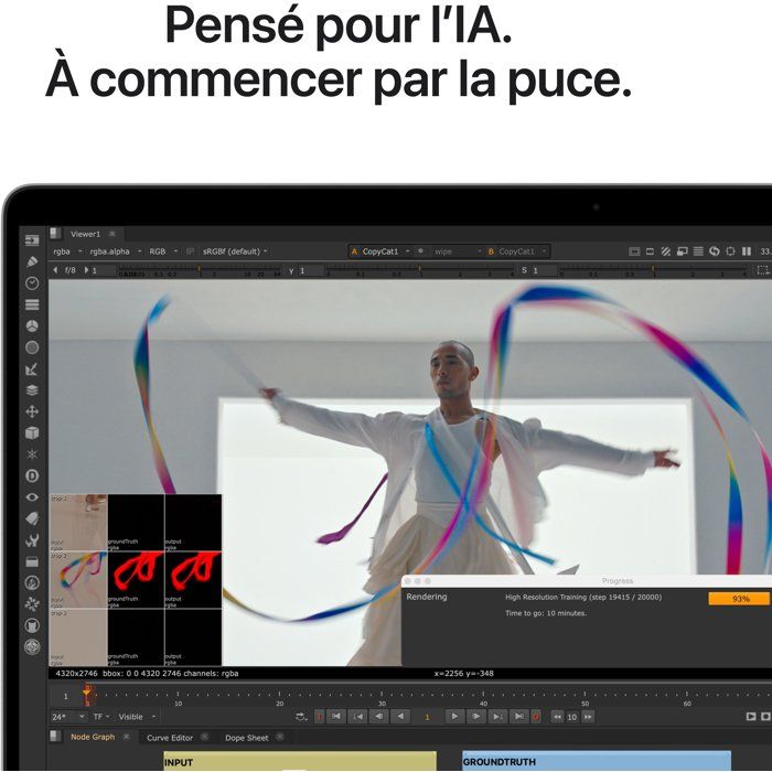 Apple - 16,2" MacBook Pro M5 Max (2026) - RAM 36Go - Stockage 2To - CPU 18 curs - GPU 32 curs - Argent