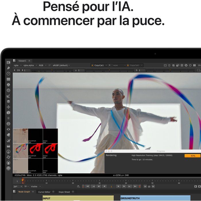 Apple - 16,2 MacBook Pro M5 Pro (2026) - RAM 24Go - Stockage 1To - CPU 18 coeurs - GPU 20 coeurs - Noir Sidéral