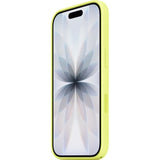APPLE iPhone 17 - Coque en silicone avec MagSafe - Neon Yellow