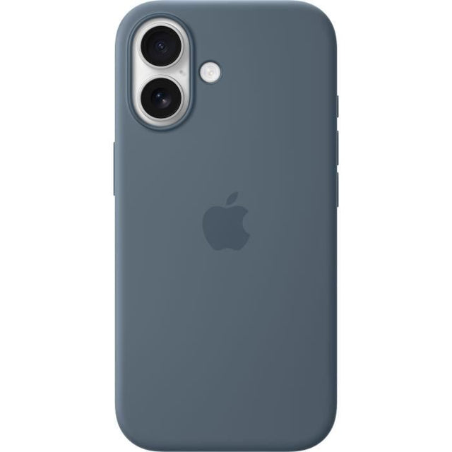 APPLE iPhone 17 - Coque en silicone avec MagSafe - Anchor Blue