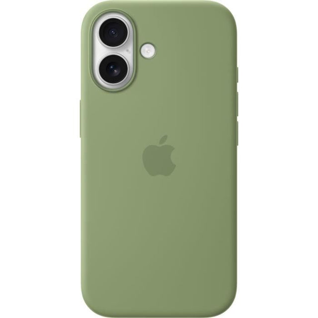 APPLE iPhone 17 - Coque en silicone avec MagSafe - Light Moss
