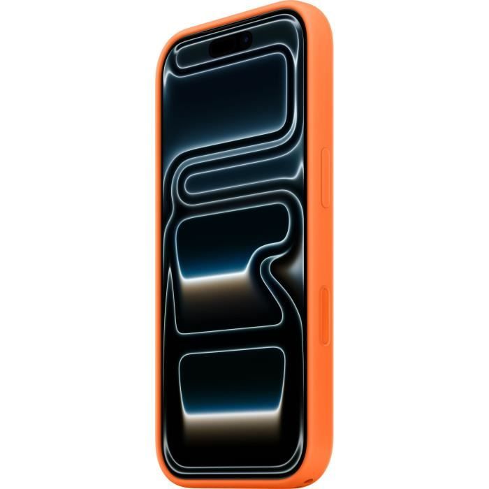 APPLE iPhone 17 Pro - Coque en silicone avec MagSafe - Orange