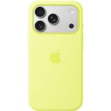 APPLE iPhone 17 Pro - Coque en silicone avec MagSafe - Neon Yellow