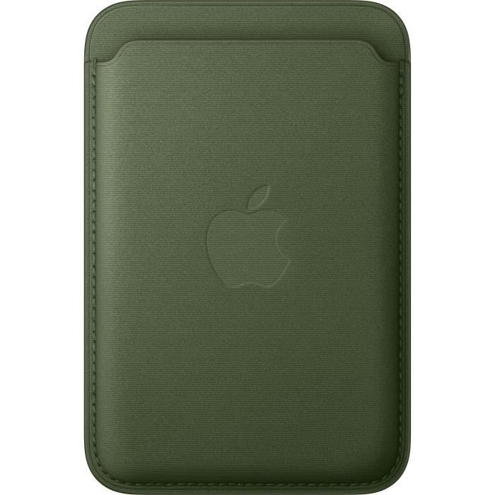 APPLE iPhone - Portefeuille a tissage fin avec MagSafe - Moss