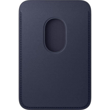 APPLE iPhone - Portefeuille a tissage fin avec MagSafe - Navy