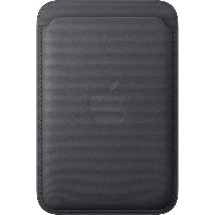 APPLE iPhone - Portefeuille a tissage fin avec MagSafe - Black