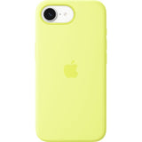APPLE iPhone 16e - Coque en silicone - Neon Yellow