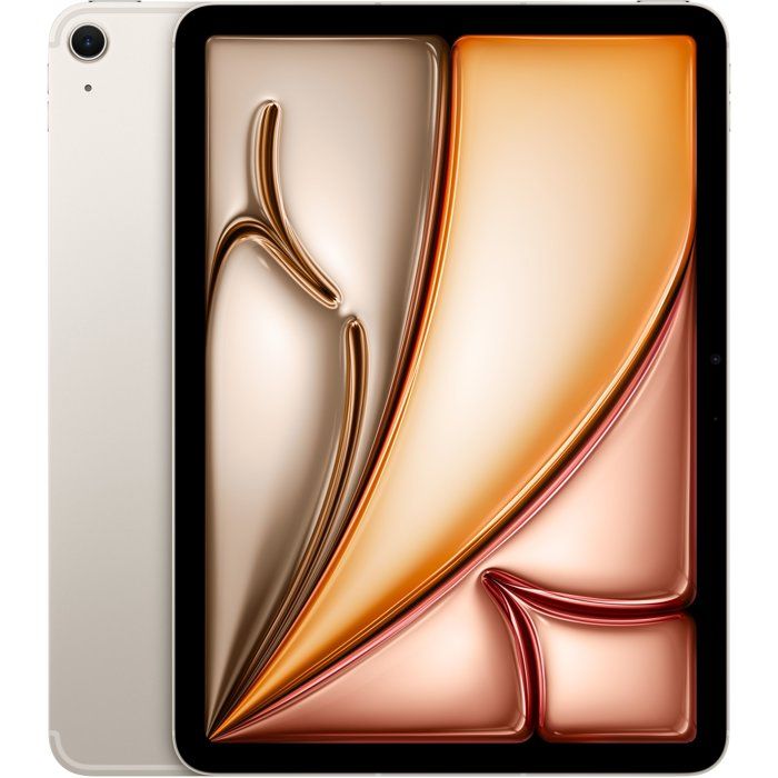 Apple - iPad Air M4 (2026) - 11 - Wi-Fi + Cellular - 128Go - Starlight