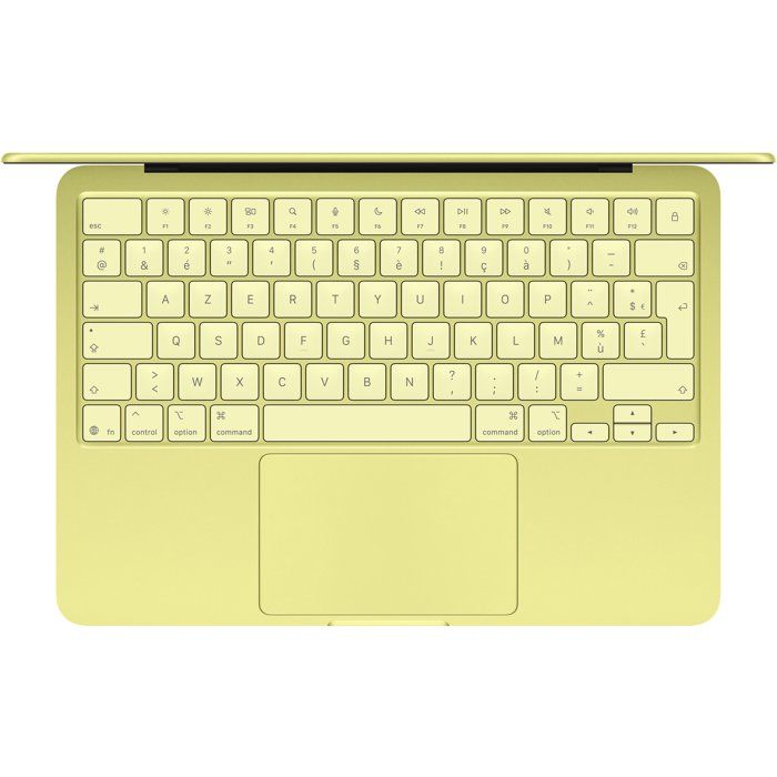 Apple - 13 MacBook Neo A18 Pro - RAM  8Go - Stockage 512Go - Jaune agrume - Touch ID