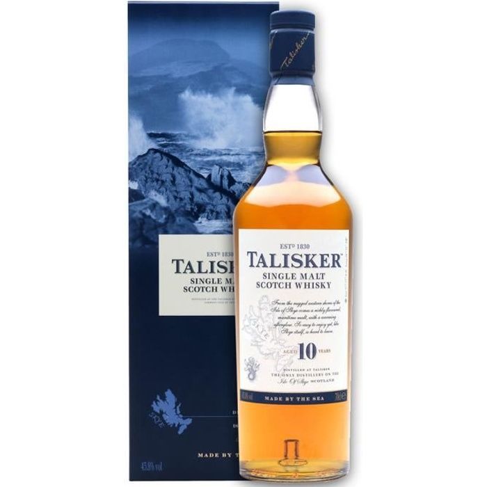 Talisker 10 ans Etui 70 cl