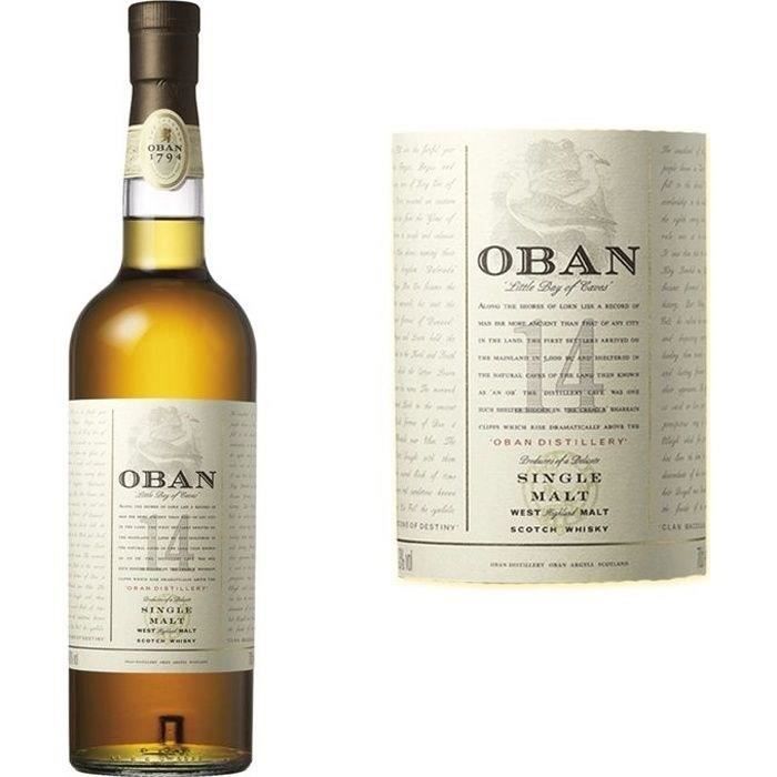 Oban - 14 ans - Highlands Single Malt Whisky - 43.0% Vol. - 70cl