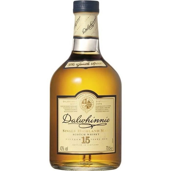 Dalwhinie 15 ans 70 cl avec etui