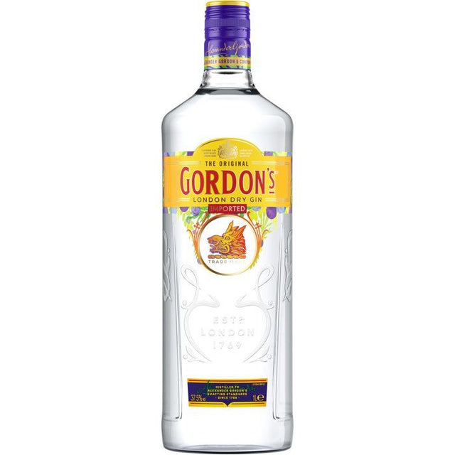 Gordon's - The Original - London Dry Gin - 37.5% Vol. - 1L