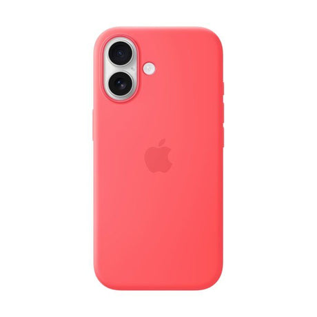 APPLE iPhone 17 - Coque en silicone avec MagSafe - Goyave éclatante