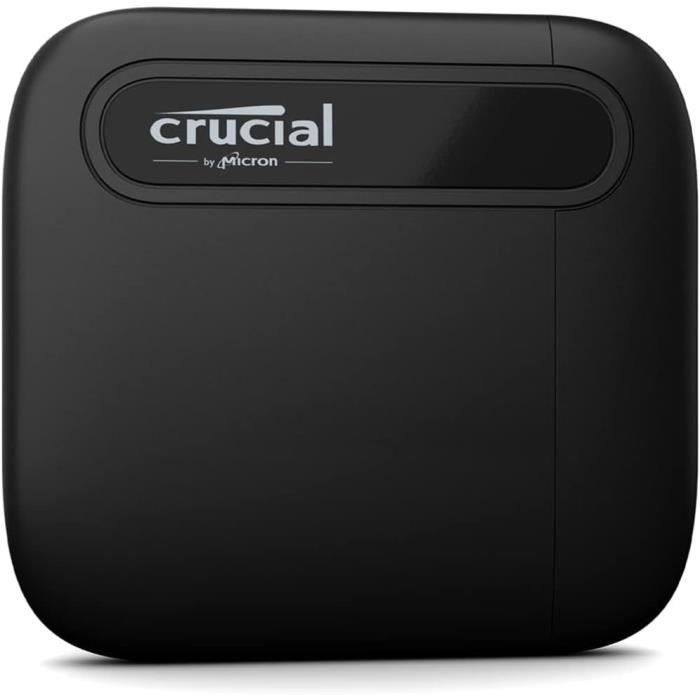 SSD Externe - CRUCIAL - X6 Portable SSD - 2To - USB-C (CT2000X6SSD9)