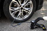 Pompe a pied a manometre homologué - MICHELIN - Modele 2023 - 7 Bars - Flexible 60 cm - Embouts de gonflage inclus