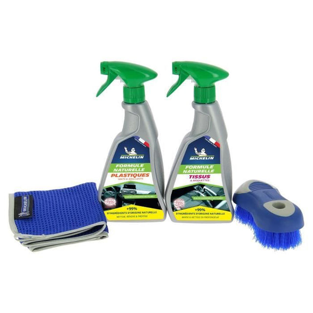 Kit nettoyage intérieur - MICHELIN - Formule naturelle