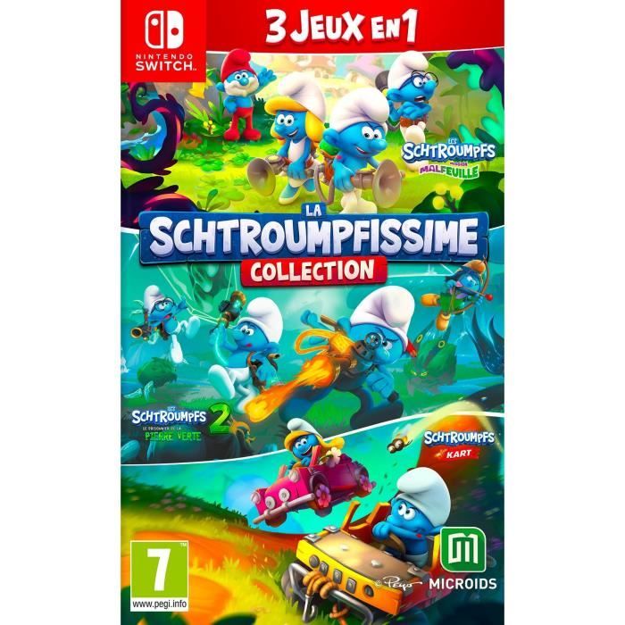 La Schtroumpfissime collection (3 Jeux en 1) - Jeu Nintendo Switch