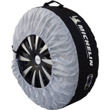 Lot de 4 Housses de rangement les roues ou les pneus taille universelle - MICHELIN - 15''a 19'' - En nylon avec poignée renforcée.