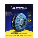 Lot de 4 Housses de rangement les roues ou les pneus taille universelle - MICHELIN - 15''a 19'' - En nylon avec poignée renforcée.