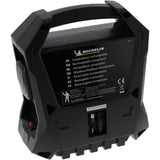 Compresseur sans fils - MICHELIN - Batterie 12V 7,2Ah 2100mA - voiture jusqu'a 3.45 bars vélo jusqu'a 6.90 bars.