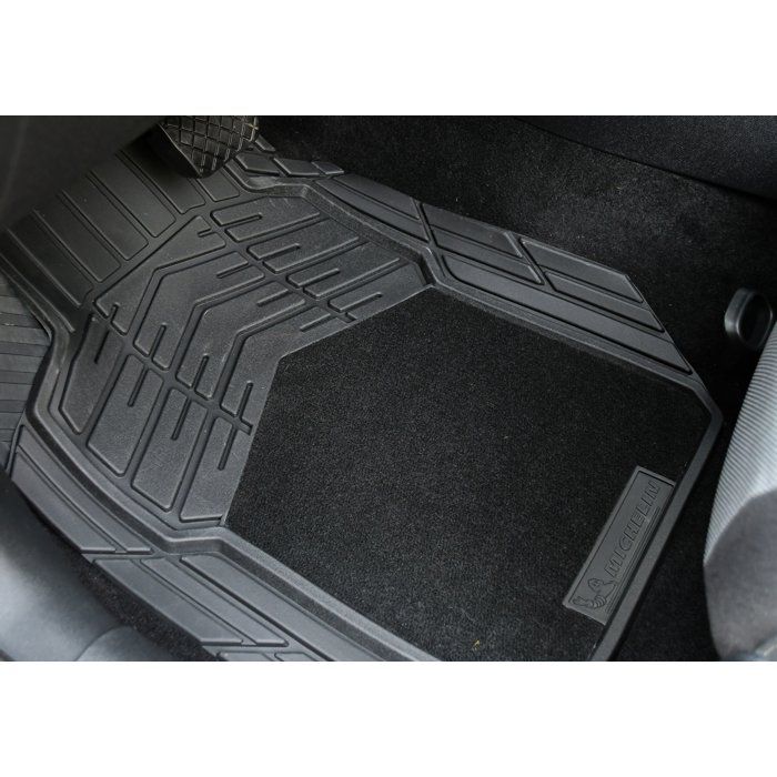 Michelin 2 tapis Avant caoutchou et moquette