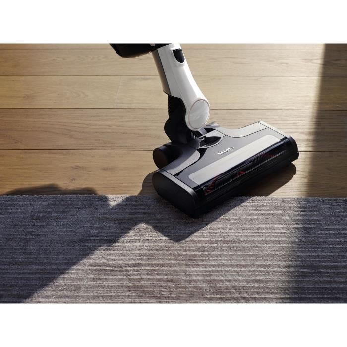 MIELE Triflex HX2 - Aspirateur Balai sans Fil - Design 3 en 1 - 60 min d'autonomie - Électrobrosse large avec détection revetement