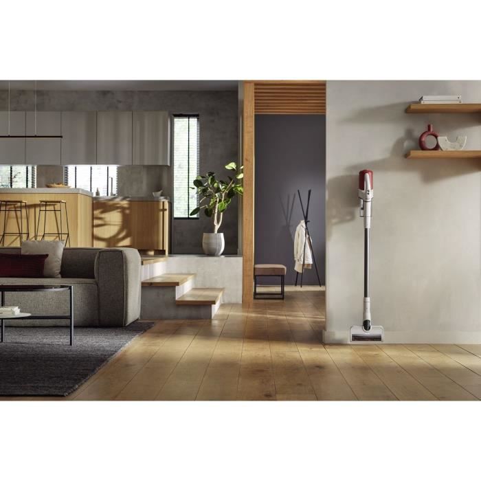 Aspirateur Balai sans fil - MIELE Duoflex HX1 - Rouge - 160W + 50 W (brosse)