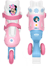 Patins en ligne 2-en-1 - MINNIE - Fille - Rose - Taille 27-30