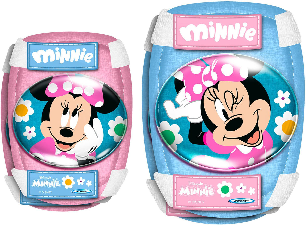 Set casque et coudieres / genouilleres - MINNIE - MN432507 - 50 / 56 cm