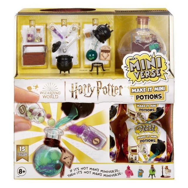 Miniverse - Harry Potter - Boîte complete avec les 15 minis potions a créer - Jeu de loisir créatif - 8 ans et plus - Non comestible