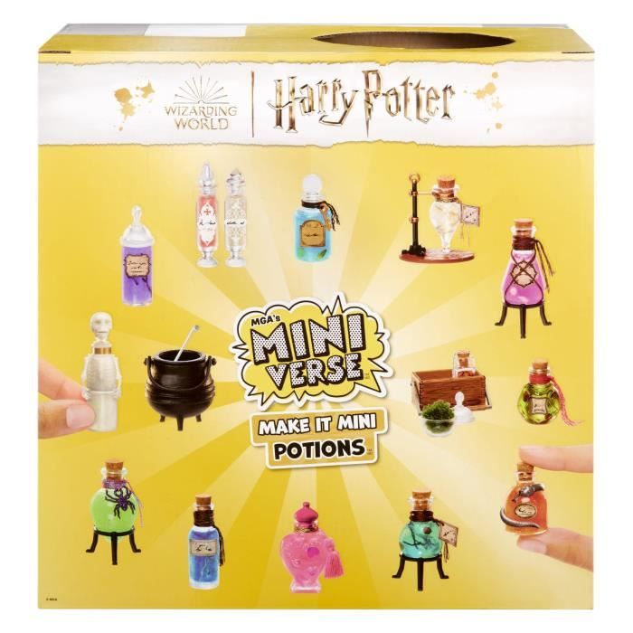 Miniverse - Harry Potter - Boîte complete avec les 15 minis potions a créer - Jeu de loisir créatif - 8 ans et plus - Non comestible