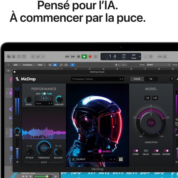 Apple - 14,2 MacBook Pro M5 (2026) - RAM 32Go - Stockage 1To - CPU 10 coeurs - GPU 10 coeurs - Argent