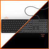 Clavier filaire - Mécanique - MOBILITY LAB - ML300566 - AZERTY - Rétro éclairé LED