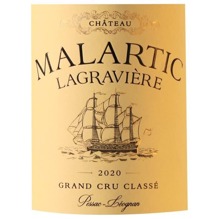 Château Malartic Lagraviere 2020 Pessac-Léognan - Vin rouge de Bordeaux