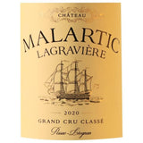 Château Malartic Lagraviere 2020 Pessac-Léognan - Vin rouge de Bordeaux
