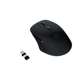 Souris sans fil - MOBILITY LAB - Omega - Bluetooth et rÈcepteur 2,4GHz - Noir - Clics silencieux - PrÈcision rÈglable