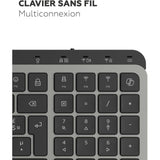 Clavier - Touches plates - MOBILITY LAB - KP450W - Compact - AZERTY - Sans rétroéclairage