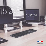 Clavier - Touches plates - MOBILITY LAB - KP430W - Full-size - AZERTY - Sans rétroéclairage