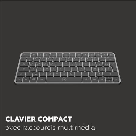 Clavier - Touches plates - MOBILITY LAB - KP430W - Mini - AZERTY - Sans rétroéclairage