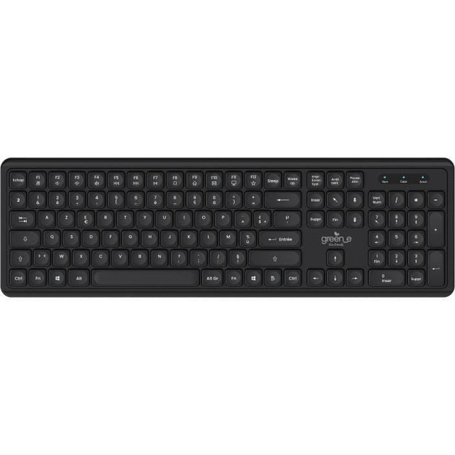Clavier filaire écologique - MOBILITY - USB-A - Noir
