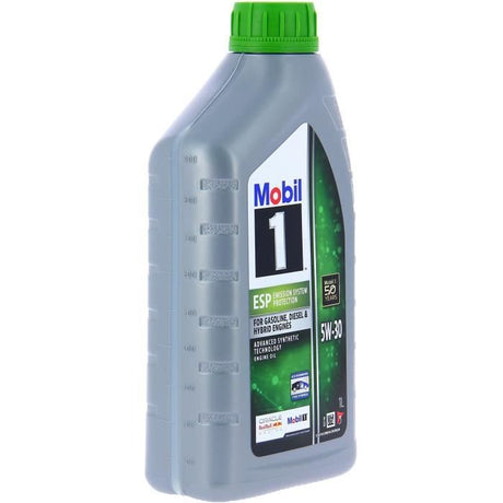 Huile moteur 5W-30 ESP Synthétique - MOBIL 1 - Formula-P  -bidon 1L -  Essence & Diesel - Nettoyante