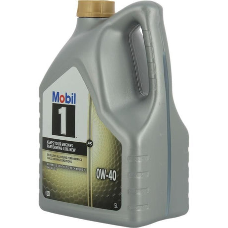 Huile moteur 5W-40 FS Synthétique - MOBIL 1 -bidon 5L -  Ultra haute performance - anti-pollution
