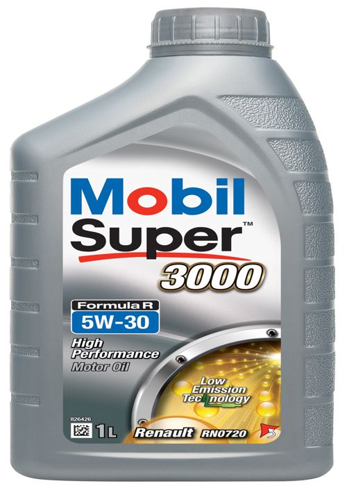 MOBIL Super 3000 5W-30 Formula-R . 1L - huile moteur anti pollution