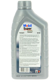 Huile moteur 5W-30 Synthétique - MOBIL - Super 3000 - Formula-R -bidon 1L -  haute performance anti-pollution