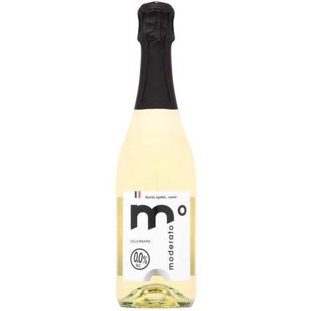 Moderato pétillant sans alcool 0,0% - Colombard - 75cl