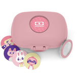Boîte a Goűter - MONBENTO - Snack box hermétique - MB Gram Rose Blush