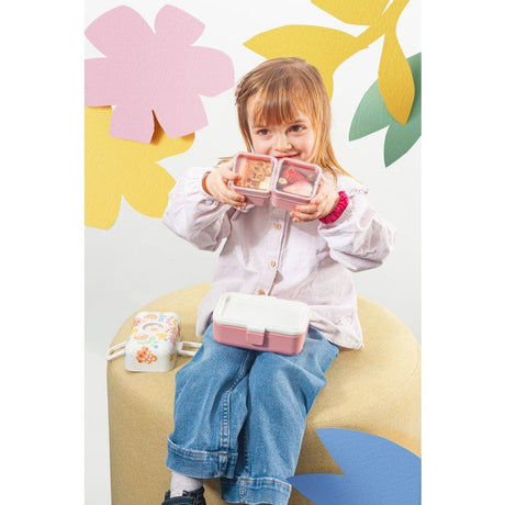 Lunch Box Enfant - MONBENTO - 3 Compartiments - Sans BPA - MB Tresor Papercut