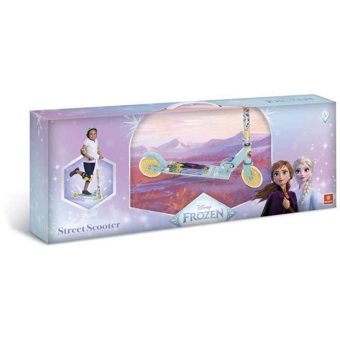 Trottinette 2 roues - MONDO - La Reine Des Neiges - Pliable - 50 kg max